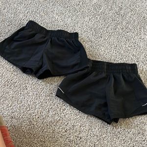 Girls athletic shorts